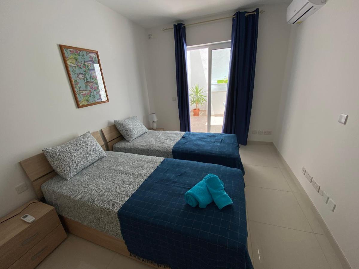 Sunshine Apartments Mellieha - Modern Three Bedroom Ground Floor Apartment With Yard Exteriér fotografie